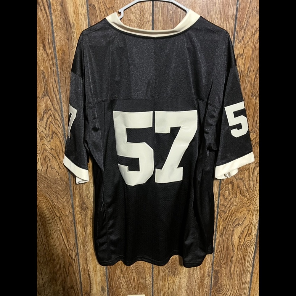 Nike Black and White Football Jersey - Picture 4 of 4